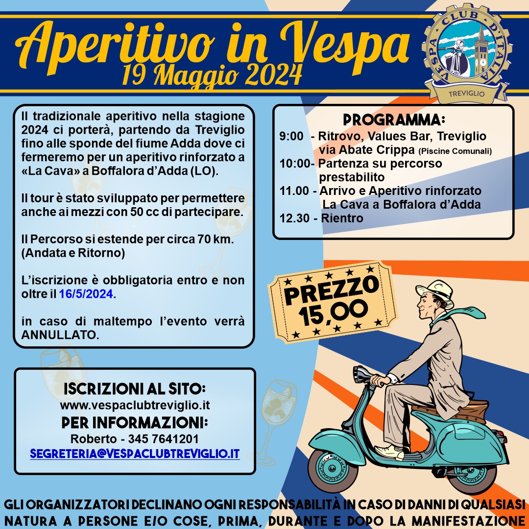 Aperitivo in Vespa
