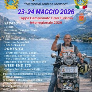 1° Raduno Nazionale V.C. LECCO - SOLD OUT 37 lecco locandina